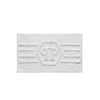 Philipp Plein Tappeto d'arredo Hexagon Tinta Unita in Cotone