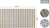 Tappeto Doccia Antiscivolo 69x38cm Tappetino Vasca Bagno Rettangolare Beige 58445 Casa e cucina/Bagno/Accessori per il bagno/Accessori per la doccia/Tappetini Trade Shop italia - Napoli, Commerciovirtuoso.it