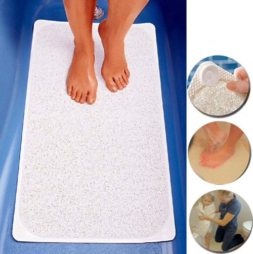 Tappeto Doccia Antiscivolo Antimuffa Morbido Tappetino In Gomma Bianco 40x70cm Casa e cucina/Bagno/Accessori per il bagno/Accessori per la doccia/Tappetini Trade Shop italia - Napoli, Commerciovirtuoso.it