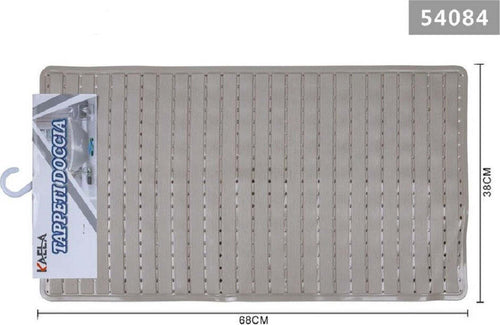 Tappeto Doccia Vasca Bagno Antiscivolo 38x68 Cm Rettangolare A Righi Beige 54084 Casa e cucina/Bagno/Accessori per il bagno/Accessori per la doccia/Tappetini Trade Shop italia - Napoli, Commerciovirtuoso.it