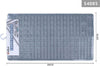 Tappeto Doccia Vasca Bagno Antiscivolo 38x68cm Rettangolare A Righi Grigio 54085 Casa e cucina/Bagno/Accessori per il bagno/Accessori per la doccia/Tappetini Trade Shop italia - Napoli, Commerciovirtuoso.it