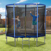 Tappeto-Elastico-per-Bambini-e-Adulti-con-Rete-e-Bordo-Imbottito,-Giochi-da-Giardino-e-Casa-Φ244x240cm-Blu-e-Nero-YH5A71-015V05YH5