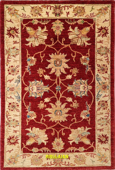 Tappeto-Extra-Fine-Soltanabad-Gold-158x103cm-Rosso-E-Oro