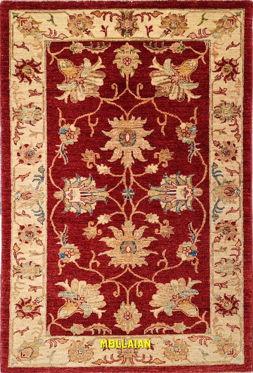 Tappeto-Extra-Fine-Soltanabad-Gold-158x103cm-Rosso-E-Oro