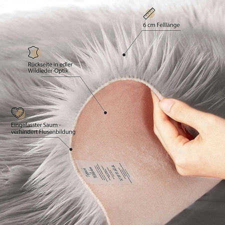 Tappeto Finta Pelliccia Sintetica Per Animali Soggiorno Camera Lavabile 60x90cm Prodotti per animali domestici/Cani/Cucce gabbiette e recinzioni/Gabbiette e cucce/Cucce Trade Shop italia - Napoli, Commerciovirtuoso.it