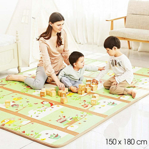 Tappeto Gioco Bambini Double Face Gufi Maxi Tappetone Schiuma Xeva 150x180cm Prima infanzia/Attività e intrattenimento/Tappetini gioco e palestrine Trade Shop italia - Napoli, Commerciovirtuoso.it