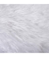 Tappeto Gonna Copertura Base Albero Di Natale 78cm Peluche Bianco Effetto Neve
