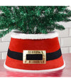 Tappeto Gonna Copertura Base Albero Natalizio Decorazione Cintura Babbo Natale