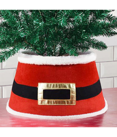 Tappeto Gonna Copertura Base Albero Natalizio Decorazione Cintura Babbo Natale