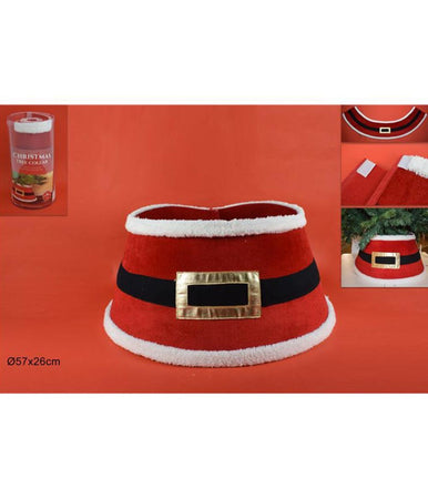 Tappeto Gonna Copertura Base Albero Natalizio Decorazione Cintura Babbo Natale