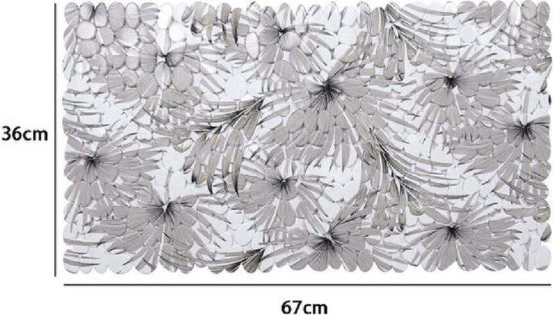 Tappeto In Pvc Con Stampa Tropicale Antiscivolo Vasca Bagno Doccia 67x36cm 87073 Casa e cucina/Bagno/Accessori per il bagno/Accessori per la doccia/Tappetini Trade Shop italia - Napoli, Commerciovirtuoso.it