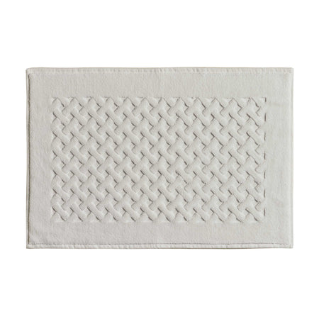 Biancoperla Tappeto in Spugna di Puro Cotone Tinta Unita Perla - Varie Dimensioni