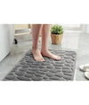 Tappeto In Tessuto Tappetino Arredo Bagno Antiscivolo 50x80cm Effetto Sassi 79449