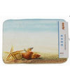 Tappeto In Tessuto Tappetino Arredo Bagno Antiscivolo Stile Marino 50x80cm 79443