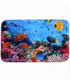 Tappeto In Tessuto Tappetino Arredo Bagno Antiscivolo Stile Marino 50x80cm 79443