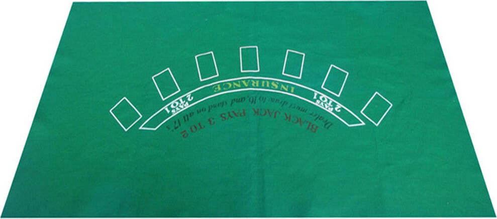 Tappeto In Tessuto Verde Da Tavolo Per Gioco Blackjack Roulette Misura 30x40cm Giochi e giocattoli/Giochi da tavola di società e accessori/Casinò e attrezzature/Allestimenti/Panni per tavoli da Poker Trade Shop italia - Napoli, Commerciovirtuoso.it