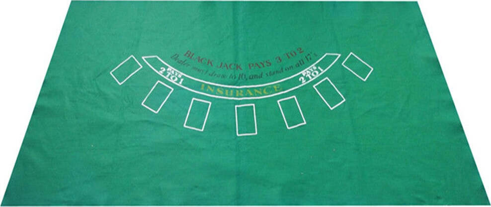 Tappeto In Tessuto Verde Da Tavolo Per Gioco Blackjack Roulette Misura 30x40cm Giochi e giocattoli/Giochi da tavola di società e accessori/Casinò e attrezzature/Allestimenti/Panni per tavoli da Poker Trade Shop italia - Napoli, Commerciovirtuoso.it