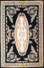 Tappeto Kilim Aubusson Suzani 272x180cm Rettangolare Nero, Grigio E Verde Disegni Antichi Lavorato A Mano Senza Frange Casa e cucina/Tessili per la casa/Tappeti e tappetini/Tappeti Mollaian Tappeti - Lecce, Commerciovirtuoso.it