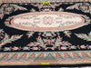 Tappeto Kilim Aubusson Suzani 272x180cm Rettangolare Nero, Grigio E Verde Disegni Antichi Lavorato A Mano Senza Frange Casa e cucina/Tessili per la casa/Tappeti e tappetini/Tappeti Mollaian Tappeti - Lecce, Commerciovirtuoso.it