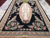 Tappeto Kilim Aubusson Suzani 272x180cm Rettangolare Nero, Grigio E Verde Disegni Antichi Lavorato A Mano Senza Frange Casa e cucina/Tessili per la casa/Tappeti e tappetini/Tappeti Mollaian Tappeti - Lecce, Commerciovirtuoso.it