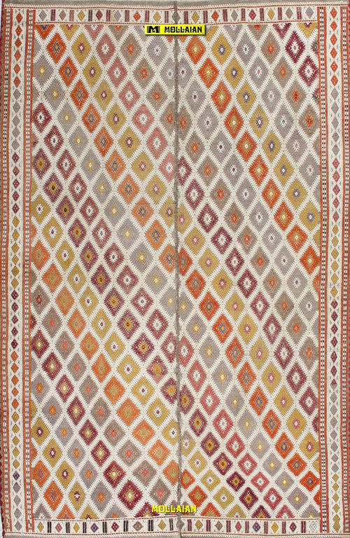 Tappeto Kilim Suzani Ancient Anatolia 231x150 Beige Chiaro Multicolore, Lavorazione Sumak A Ricamo Originale Certificato Casa e cucina/Tessili per la casa/Tappeti e tappetini/Tappeti Mollaian Tappeti - Lecce, Commerciovirtuoso.it