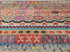 Tappeto Kilim Vaziri Melange 247x170cm Multicolore Isegno Moderno, Double Face Lavorato A Mano Originale Certificato Casa e cucina/Tessili per la casa/Tappeti e tappetini/Tappeti Mollaian Tappeti - Lecce, Commerciovirtuoso.it