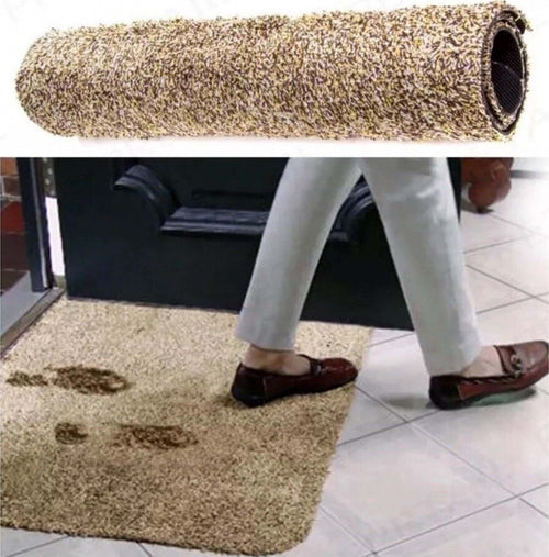 TAPPETO MAGICO ANTISCIVOLO MARRONE MAT ZERBINO SUPER ASSORBENTE LAVABILE INGRESSO Casa e cucina/Tessili per la casa/Tappeti e tappetini/Zerbini Trade Shop italia - Napoli, Commerciovirtuoso.it