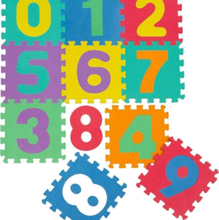 Tappeto Morbido Tappetino Puzzle Con Numeri Morbido Mattonelle 29.5x29.5cm Prima infanzia/Attività e intrattenimento/Tappetini gioco e palestrine Trade Shop italia - Napoli, Commerciovirtuoso.it