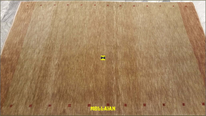 Tappeto Originale Cinese Moderno Gabbeh Beijing 185x122cm Beige - Nocciola Casa e cucina/Tessili per la casa/Tappeti e tappetini/Tappeti Mollaian Tappeti - Lecce, Commerciovirtuoso.it