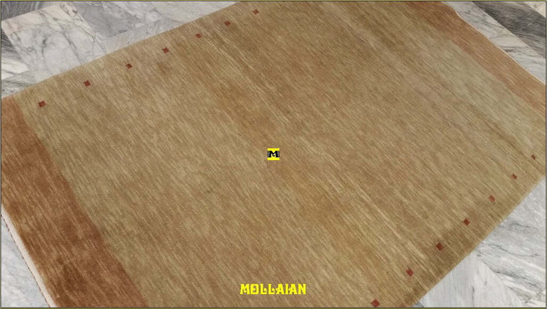 Tappeto Originale Cinese Moderno Gabbeh Beijing 185x122cm Beige - Nocciola Casa e cucina/Tessili per la casa/Tappeti e tappetini/Tappeti Mollaian Tappeti - Lecce, Commerciovirtuoso.it