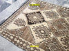 Tappeto Originale Gabbeh Kashkuli D'epoca 210x125 Cm Beige Sabbia Origine Persia Certificato In Vello Di Lana Motivi Geometrici Casa e cucina/Tessili per la casa/Tappeti e tappetini/Tappeti Mollaian Tappeti - Lecce, Commerciovirtuoso.it