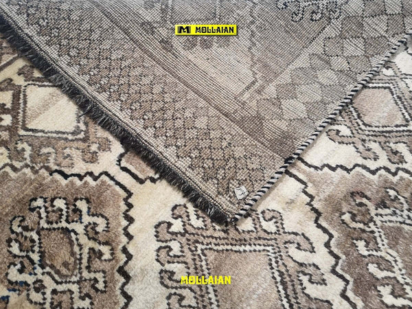 Tappeto Originale Gabbeh Kashkuli D'epoca 210x125 Cm Beige Sabbia Origine Persia Certificato In Vello Di Lana Motivi Geometrici Casa e cucina/Tessili per la casa/Tappeti e tappetini/Tappeti Mollaian Tappeti - Lecce, Commerciovirtuoso.it