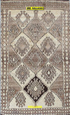 Tappeto Originale Gabbeh Kashkuli D'epoca 210x125 Cm Beige Sabbia Origine Persia Certificato In Vello Di Lana Motivi Geometrici Casa e cucina/Tessili per la casa/Tappeti e tappetini/Tappeti Mollaian Tappeti - Lecce, Commerciovirtuoso.it