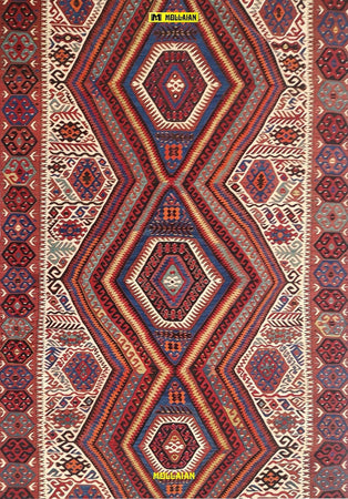Tappeto Originale Kilim Shirvan Antico 310x168cm Rosso Scuro Tappeto Certificato Primi Del 900 Avorato A Mano Casa e cucina/Tessili per la casa/Tappeti e tappetini/Tappeti Mollaian Tappeti - Lecce, Commerciovirtuoso.it