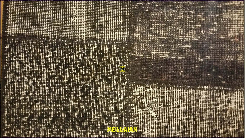 Tappeto Originale Passatoia Patchwork Vintage Anatolia Nero 200x60cm D'epoca Grigio Nero Melange Unico Con Certificato Casa e cucina/Tessili per la casa/Tappeti e tappetini/Tappeti Runner Mollaian Tappeti - Lecce, Commerciovirtuoso.it