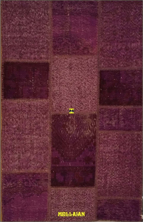 Tappeto Originale Patchwork Vintage Anatolia Vintage 190x120cm Glicine Chiaro E Scuro Certificato Casa e cucina/Tessili per la casa/Tappeti e tappetini/Tappeti Mollaian Tappeti - Lecce, Commerciovirtuoso.it
