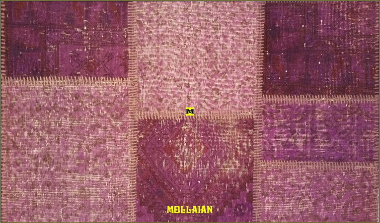 Tappeto Originale Patchwork Vintage Anatolia Vintage 190x120cm Glicine Chiaro E Scuro Certificato Casa e cucina/Tessili per la casa/Tappeti e tappetini/Tappeti Mollaian Tappeti - Lecce, Commerciovirtuoso.it