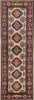 Tappeto Passatoia Uzbek Kazak 186x61 Cm Beige Arancione Rosso In Lane Pregiate Casa e cucina/Tessili per la casa/Tappeti e tappetini/Tappeti Runner Mollaian Tappeti - Lecce, Commerciovirtuoso.it