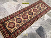 Tappeto Passatoia Uzbek Kazak 186x61 Cm Beige Arancione Rosso In Lane Pregiate Casa e cucina/Tessili per la casa/Tappeti e tappetini/Tappeti Runner Mollaian Tappeti - Lecce, Commerciovirtuoso.it