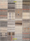 Tappeto Patchwork Kilim 235x170 Cm Grigio Tortora Beige Originale Certificato Casa e cucina/Tessili per la casa/Tappeti e tappetini/Tappeti Mollaian Tappeti - Lecce, Commerciovirtuoso.it