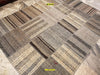 Tappeto Patchwork Kilim 235x170cm Grigio - Tortora - Beige Originale, Lavorato A Mano Originale Con Il Certificato Casa e cucina/Tessili per la casa/Tappeti e tappetini/Tappeti Mollaian Tappeti - Lecce, Commerciovirtuoso.it