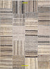 Tappeto Patchwork Kilim 235x170cm Grigio - Tortora - Beige Originale, Lavorato A Mano Originale Con Il Certificato Casa e cucina/Tessili per la casa/Tappeti e tappetini/Tappeti Mollaian Tappeti - Lecce, Commerciovirtuoso.it