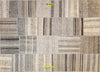 Tappeto Patchwork Kilim 235x170cm Grigio - Tortora - Beige Originale, Lavorato A Mano Originale Con Il Certificato Casa e cucina/Tessili per la casa/Tappeti e tappetini/Tappeti Mollaian Tappeti - Lecce, Commerciovirtuoso.it