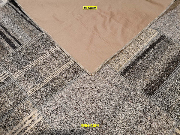Tappeto Patchwork Kilim 235x170cm Grigio - Tortora - Beige Originale, Lavorato A Mano Originale Con Il Certificato Casa e cucina/Tessili per la casa/Tappeti e tappetini/Tappeti Mollaian Tappeti - Lecce, Commerciovirtuoso.it