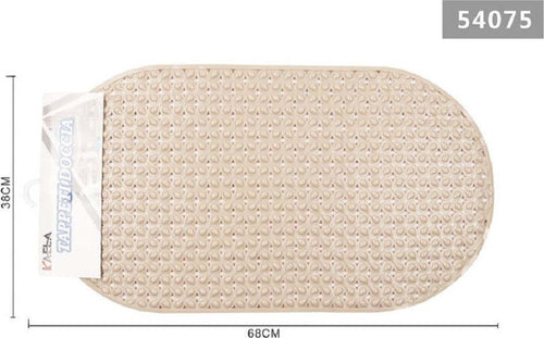 Tappeto Per Doccia Antiscivolo 68 X 38 Cm Tappetino Vasca Da Bagno Beige 54075 Casa e cucina/Bagno/Accessori per il bagno/Accessori per la doccia/Tappetini Trade Shop italia - Napoli, Commerciovirtuoso.it