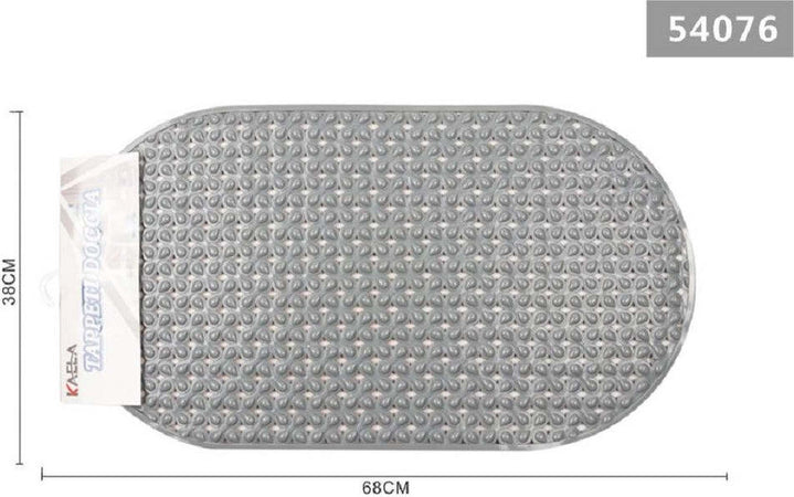 Tappeto Per Doccia Antiscivolo 68 X 38 Cm Tappetino Vasca Da Bagno Grigio 54076 Casa e cucina/Bagno/Accessori per il bagno/Accessori per la doccia/Tappetini Trade Shop italia - Napoli, Commerciovirtuoso.it