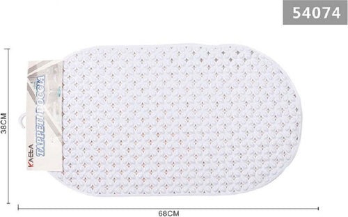 Tappeto Per Doccia Antiscivolo 68x38cm Tappetino Vasca Da Bagno Bianco 54074 Casa e cucina/Bagno/Accessori per il bagno/Accessori per la doccia/Tappetini Trade Shop italia - Napoli, Commerciovirtuoso.it