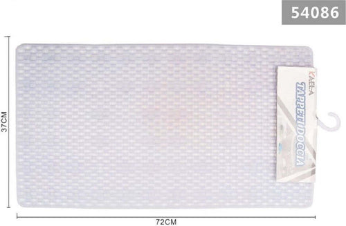 Tappeto Per Doccia Tappetino Vasca Da Bagno Rettangolare 37 X 72 Cm Bianca 54086 Casa e cucina/Bagno/Accessori per il bagno/Accessori per la doccia/Tappetini Trade Shop italia - Napoli, Commerciovirtuoso.it