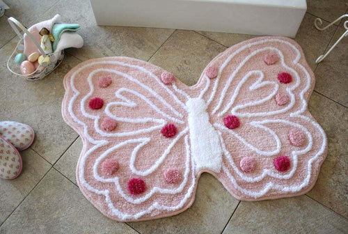TAPPETO PER IL BAGNO KELEBEK ACRILICO ROSA Casa e cucina/Tessili per la casa/Tappeti e tappetini/Tappetini per il bagno Scontolo.net - Potenza, Commerciovirtuoso.it