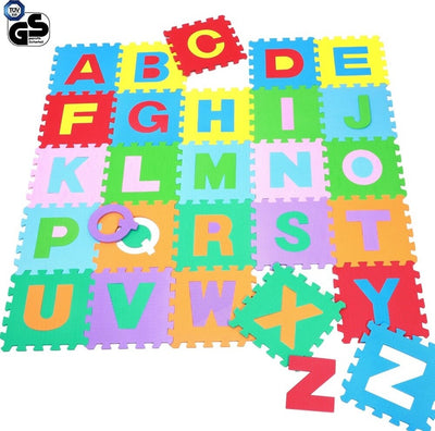 TAPPETO PUZZLE PER BAMBINI SET 36 PEZZI GIOCO TAPPETINO LETTERE ALFABETO GOMMA Giochi e giocattoli/Puzzle/Tappetini puzzle Trade Shop italia - Napoli, Commerciovirtuoso.it